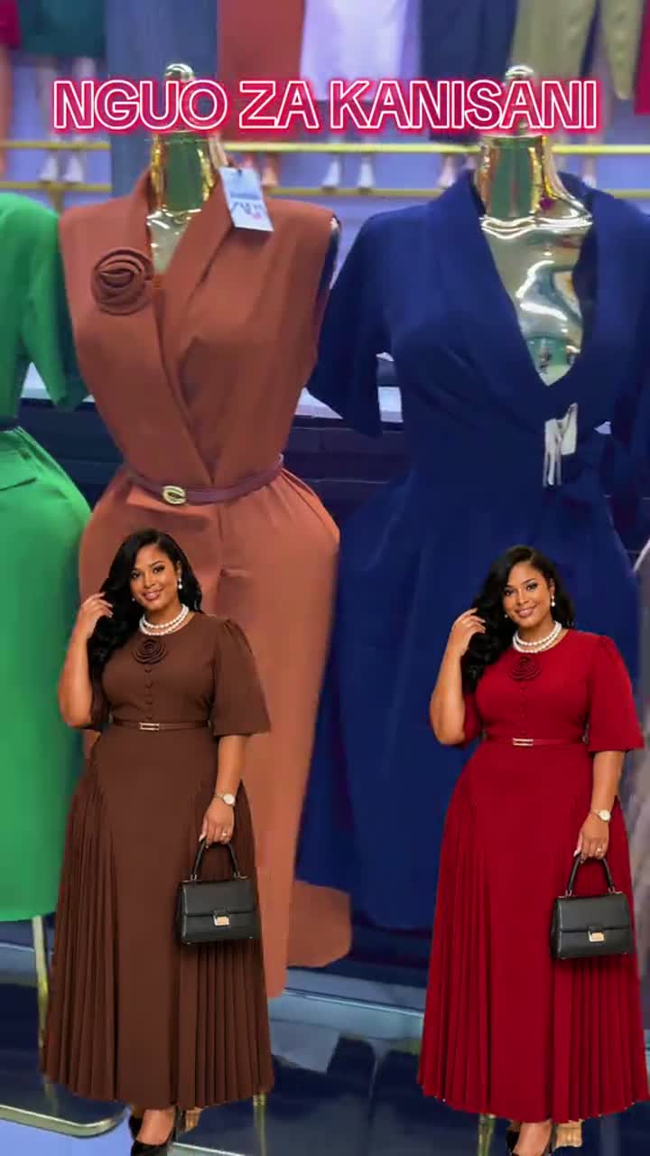 Video ya Ladies Fashion: Magauni maridadi ya wanawake