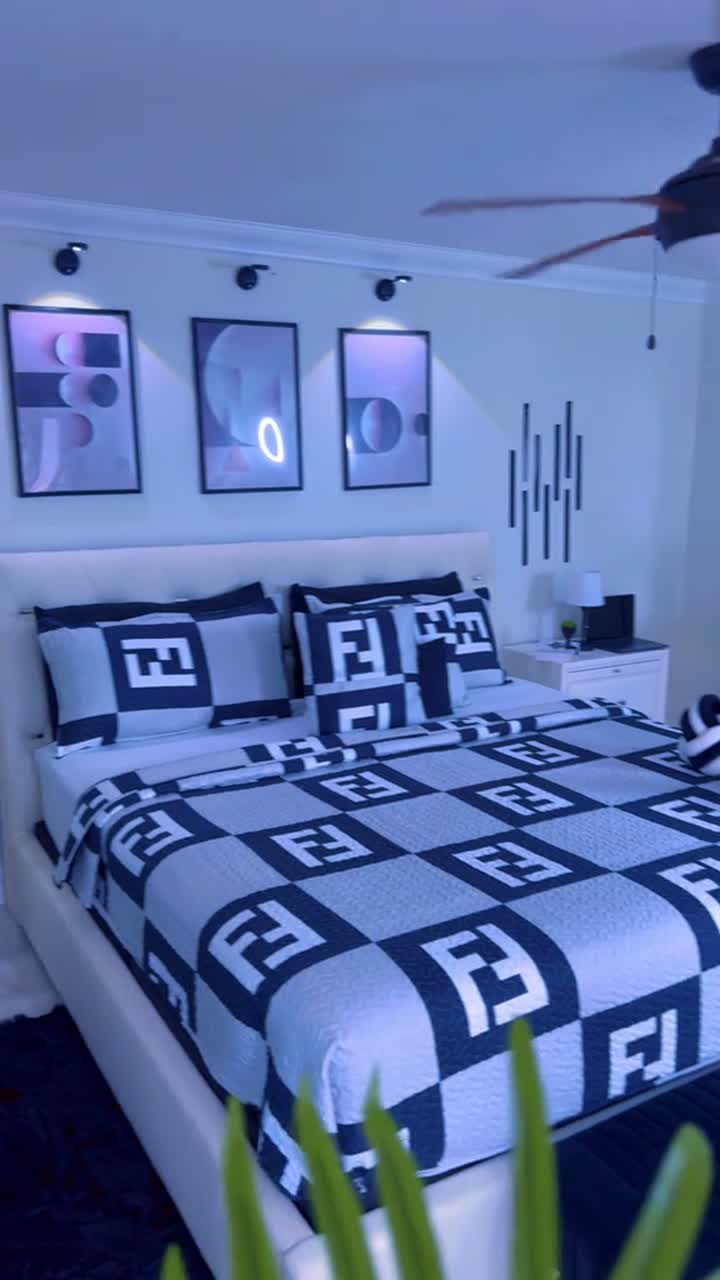 Video ya Bedroom Decor: Seti kamili ya chumba cha kulala